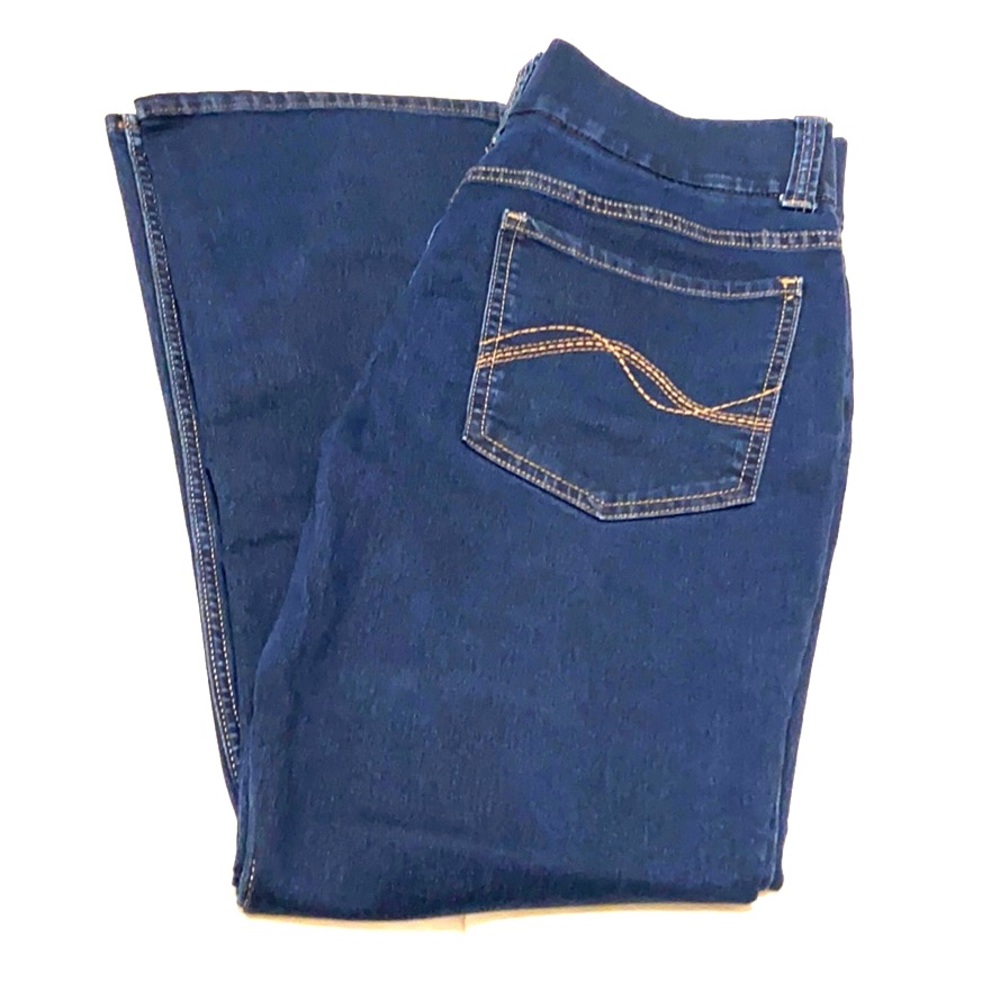 Lee Riders Indigo Pull On Stretch Jeans